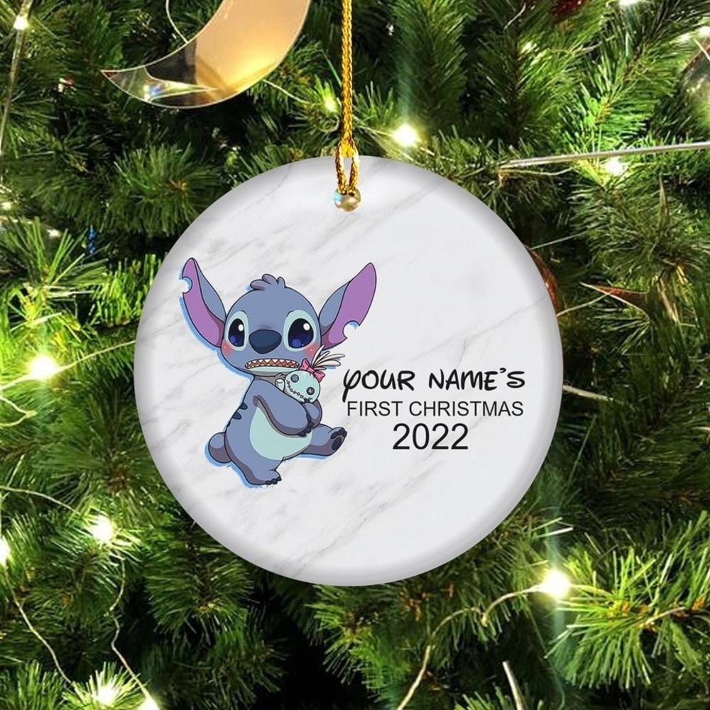 Disney Ornament Stitch Ornament Baby Stitch Christmas Stitch Ornament